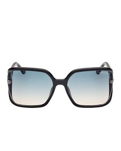 Солнцезащитные очки Tom Ford Solange-02, цвет Shiny Black &amp; Gradient Turquoise