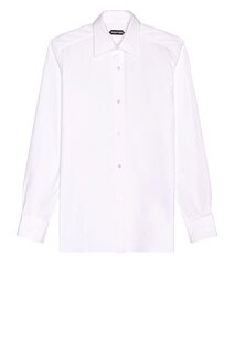 Рубашка Tom Ford Poplin Day, белый
