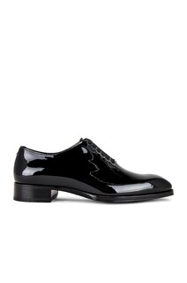 Туфли Tom Ford Elkan Patent Evening Lace Up, черный