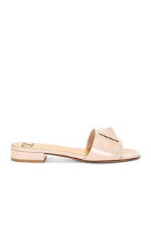 Мюли Valentino Garavani One Stud, цвет Powder Rose