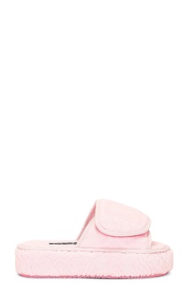 Тапочки Dolce &amp; Gabbana Logo Jacquard, розовый