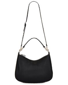 Сумка Valentino Garavani Rockstud Hobo Zip Top, неро