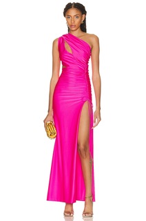 Платье Dundas Rita Gown, цвет Fluo Pink