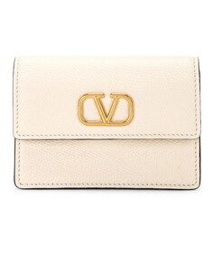 Сумка Valentino Garavani V Logo Signature Card Holder, цвет Light Ivory