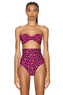 Топ бикини Emilio Pucci Bow Knot, цвет Fuxia