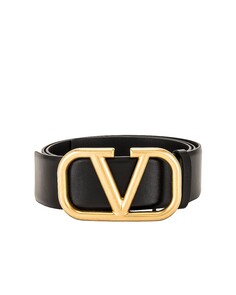 Ремень Valentino Garavani Valentino Garavani Buckle, черный