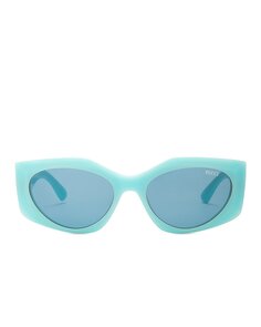 Солнцезащитные очки Emilio Pucci Oval, цвет Light Blue