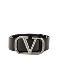 Ремень Valentino Garavani Valentino Garavani Buckle, черный