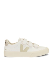 Кроссовки Veja Recife Logo 3-Lock, цвет Extra White &amp; Natural