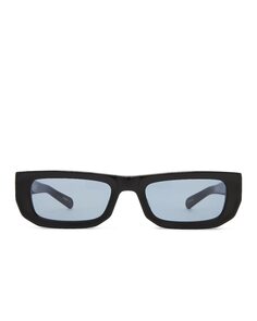 Солнцезащитные очки Flatlist Bricktop, цвет Solid Black &amp; Solid Blue