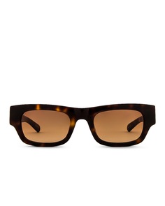 Солнцезащитные очки Flatlist Frankie, цвет Tortoise &amp; Brown Gradient Lens