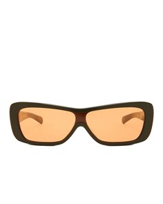 Солнцезащитные очки Flatlist X Veneda Carter Disco, цвет Army Green &amp; Solid Orange