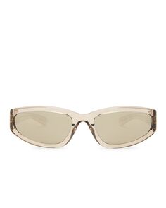 Солнцезащитные очки Flatlist X Veneda Carter Daze, цвет Smoke Grey &amp; Translucent Grey