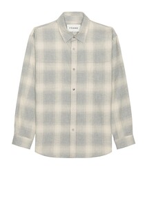 Рубашка Frame Flannel, цвет Grey &amp; Oatmeal Plaid