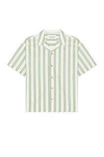 Рубашка Frame Short Sleeve Stripe, цвет Desert Sage