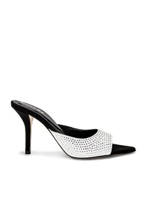 Туфли Gia Borghini X Pernille Teisbaek Pointed, цвет Silver &amp; Black