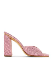 Мюли Gia Borghini X RHW Block Heel, цвет Light Pink