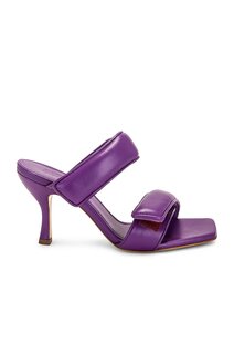 Мюли Gia Borghini X Pernille Teisbaek Leather, фиолетовый