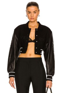 Куртка Givenchy Cropped Varsity, цвет Black &amp; White