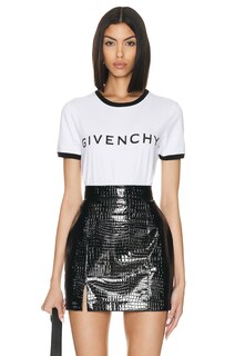 Футболка Givenchy Ringer, цвет White &amp; Black