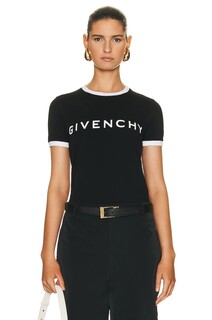 Футболка Givenchy Ringer, цвет Black &amp; White