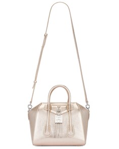 Сумка Givenchy Mini Antigona Lock, цвет Dusty Gold