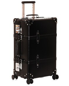 Сумка Globe-Trotter 4 Wheel Medium Check In Luggage 67x41x27cm, цвет Black &amp; Black Chrome