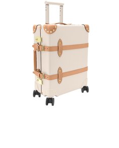 Сумка Globe-Trotter Safari 4 Wheel Carry On Luggage 40x55x21cm, цвет Ivory &amp; Natural