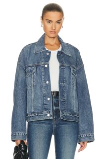 Куртка Grlfrnd Christi Oversized Denim, цвет San Pedro