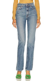 Ботинки Grlfrnd Harlow High Rise Slim With Slit, цвет Divisadero