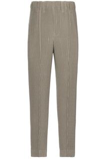 Брюки Homme Plisse Issey Miyake Compleat Trousers, цвет Bronze Grey