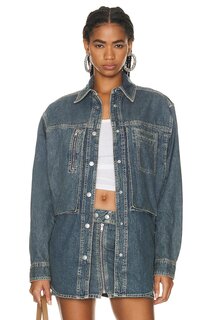 Куртка Isabel Marant Pearl Denim, цвет Dark Blue