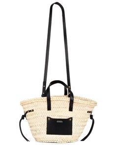 Сумка кросс-боди Isabel Marant Cadix Mini, цвет Natural &amp; Black