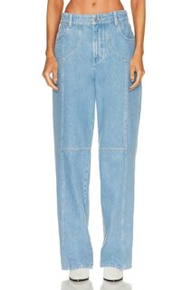 Брюки Isabel Marant Etoile Valeria, цвет Light Blue