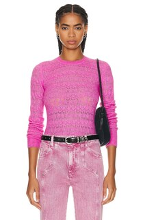 Свитер Isabel Marant Etoile Acia, цвет Fluo Pink