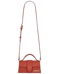 Сумка-клатч Jacquemus Le Bambino, цвет Dark Red