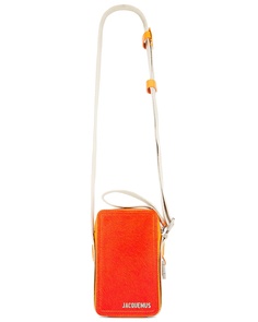 Сумка кросс-боди Jacquemus Le Cuerda Vertical, оранжевый