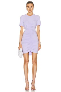 Платье Jonathan Simkhai Standard Jaslene Clean Stretch Jersey, цвет Mistflower