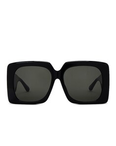 Солнцезащитные очки Linda Farrow Sierra Square, черный