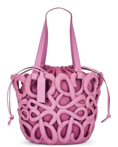 Сумка через плечо Loewe Anagram Inflated Basket, цвет Rockrose