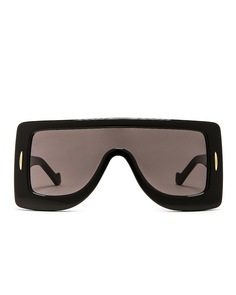 Солнцезащитные очки Loewe Square, цвет Shiny Black