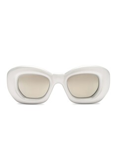 Солнцезащитные очки Loewe Inflated, цвет Grey &amp; Smoke Mirror