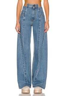 Джинсы Maison Margiela 5 Pocket Wide Leg, цвет Denim