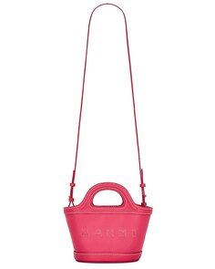 Сумка кросс-боди Marni Micro Tropicalia, цвет Light Orchid