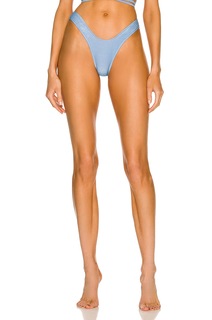 Низ бикини Monica Hansen Beachwear Lurex Girl U, цвет Blue Lurex