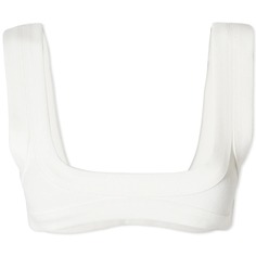 Топ Alexander Wang Pull On Bralet, кремовый