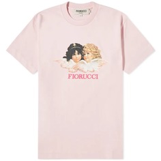 Футболка Fiorucci Classic Angel, розовый