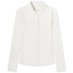 Рубашка Helmut Lang Fitted Pocket, кремовый