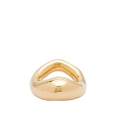 Кольцо Jil Sander BW5 Ring 2, золотистый