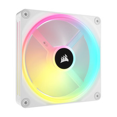 Вентилятор для корпуса Corsair iCUE Link QX140 RGB, 140 мм, белый, 1 шт